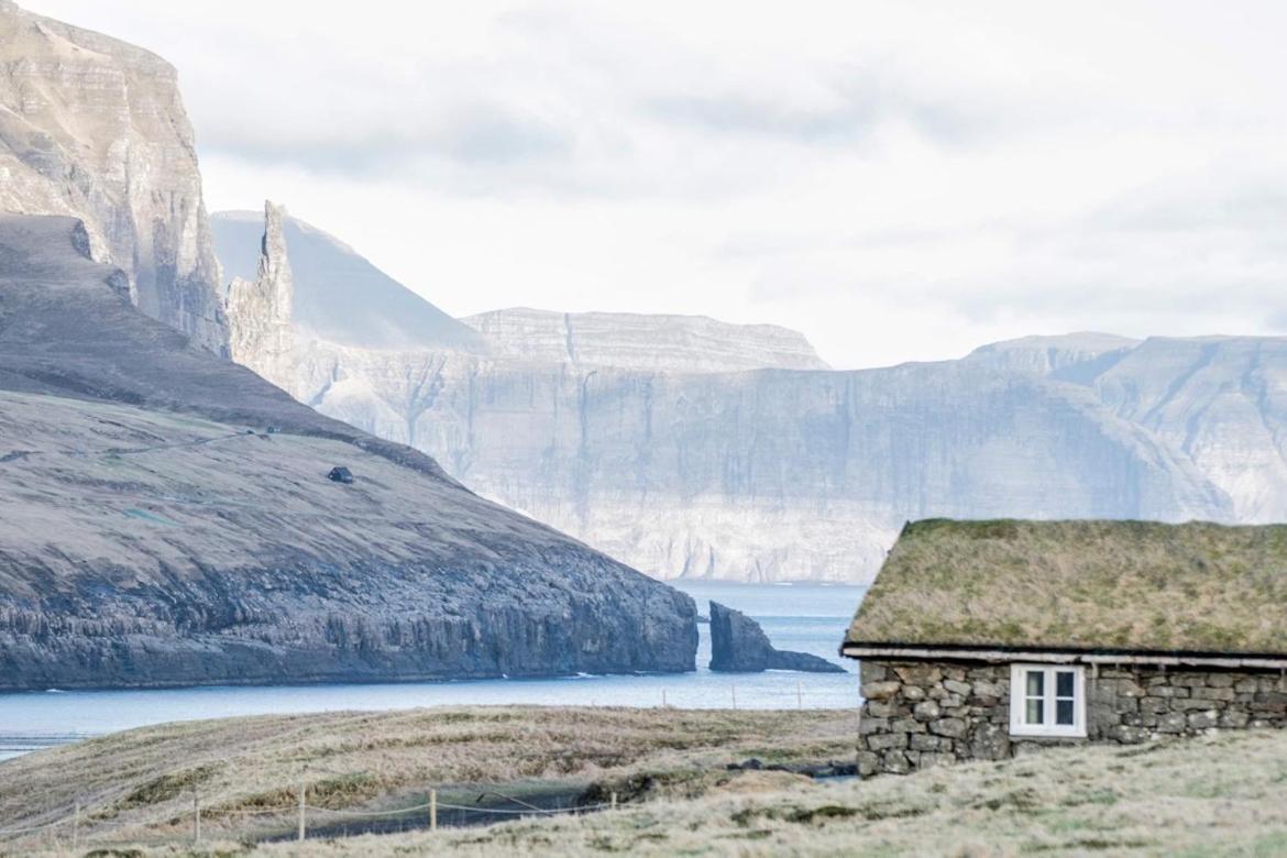 The Old House Close To The Ferry To Mykines Sørvágur 外观 照片